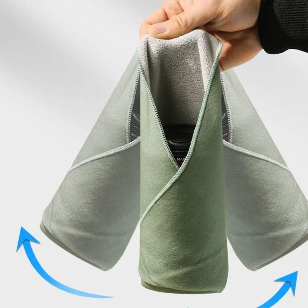 Envoltório de pano reutilizável para câmera, envoltório em torno da bolsa para computador digital, dobrável, envoltório protetor de câmera, à prova d'água, autoadesivo