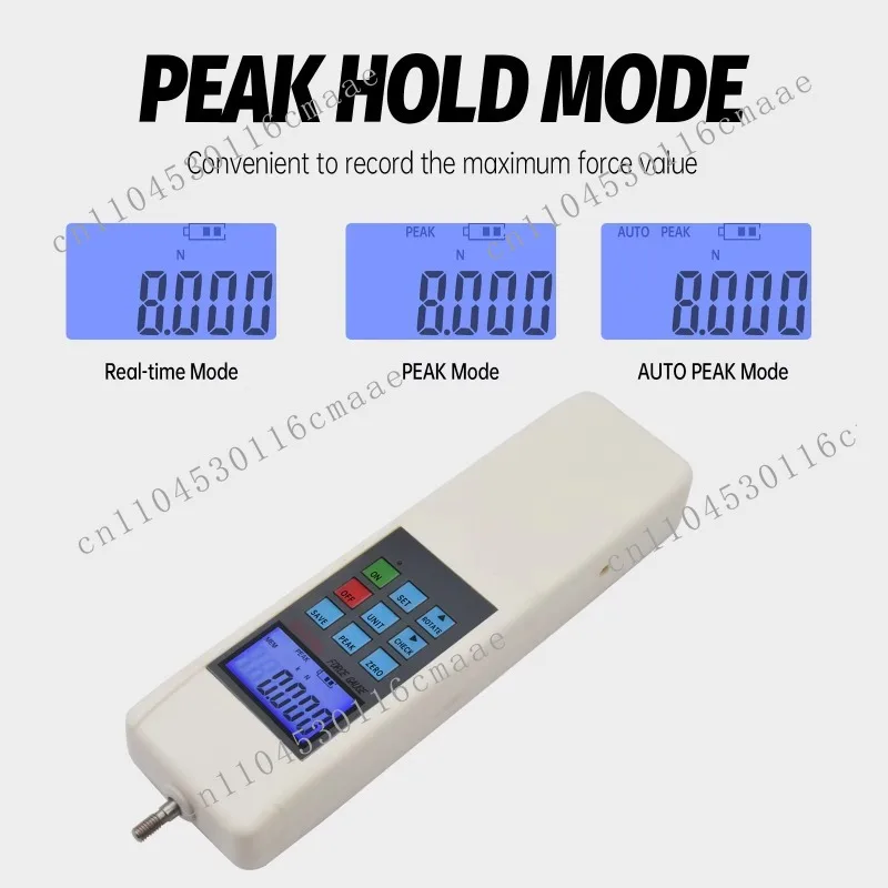 High Accuracy 1000N Digital Load Cell Force Meter Push Pull Measurement Instrument for Accurate Force Measuring
