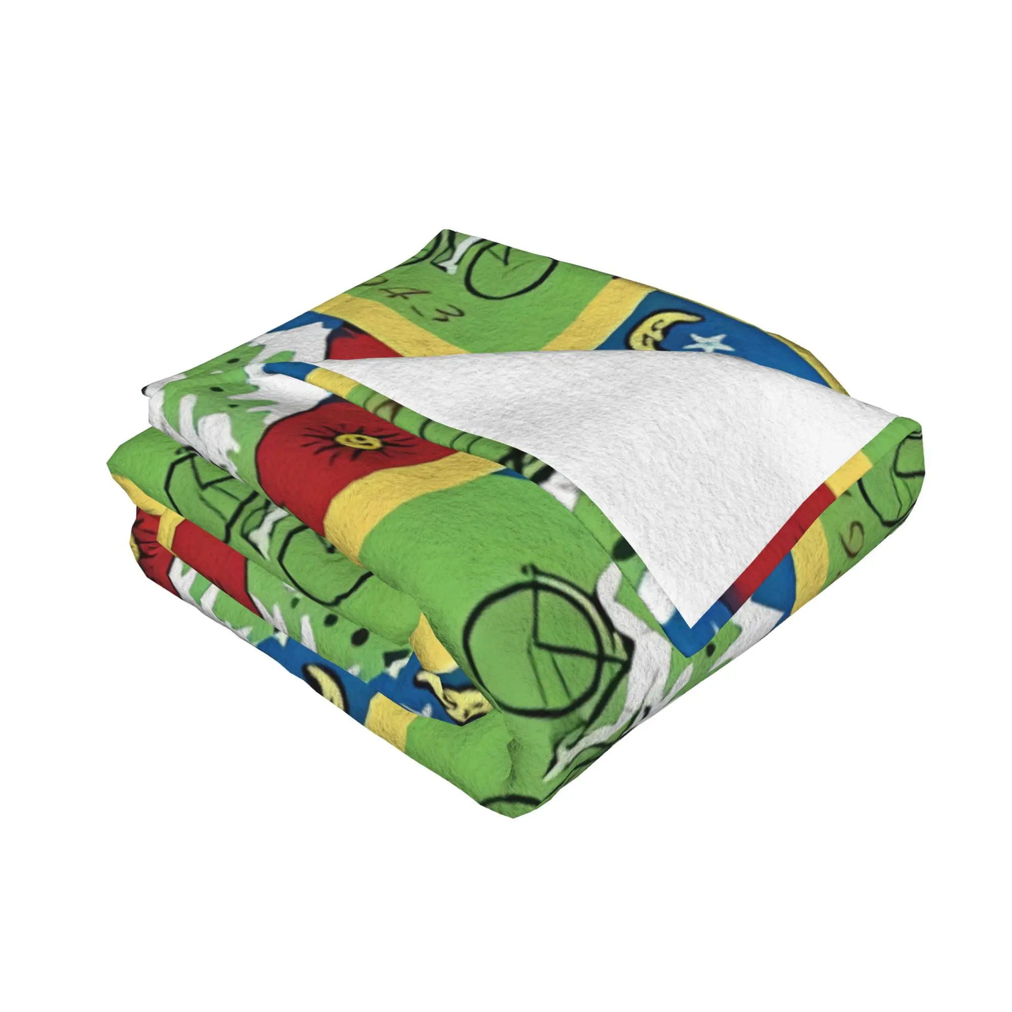 1PC home Cute Room Decor Classic Blanket Throw Blanket Albert Hoffman LSD Bicycle Day Novelty Warm Blanket All Season
