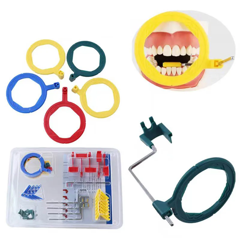 High‑Temperature Sterilizable X‑Ray Film & Sensor Bracket Set, Dental Film Locator Kit, Practical Lab Working Supplies