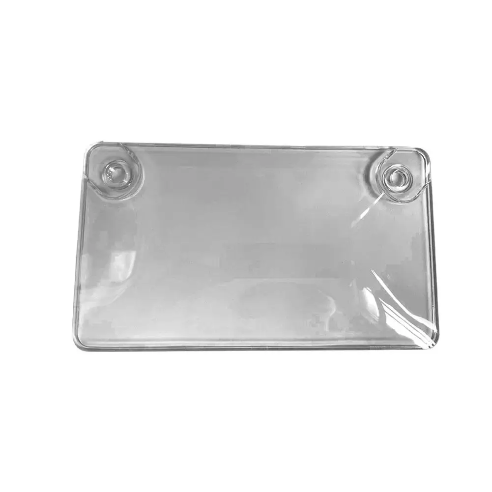 NEW American STYLE Motorcycle License Plate Frame Cover Quality Clear Guard License Plate Cover Bubble Tag Motorcycle High A6E3