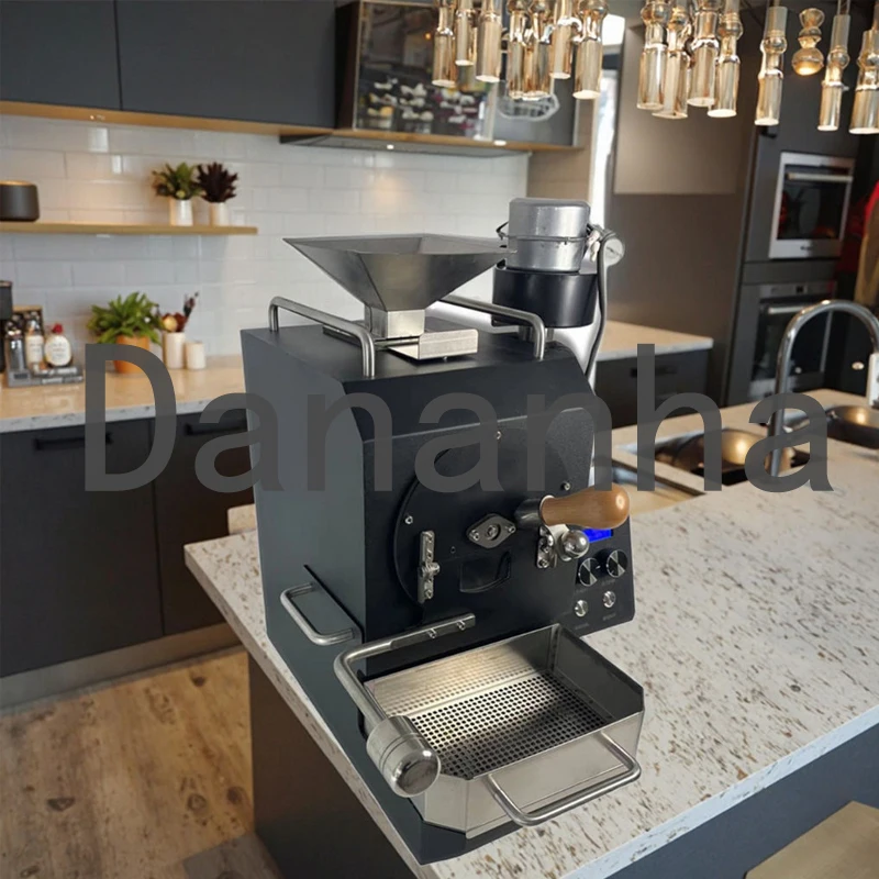 Electric Fully Automatic Coffee Bean Roaster 300g Stainless Steel Stir Fried Coffee Machine for Home Use