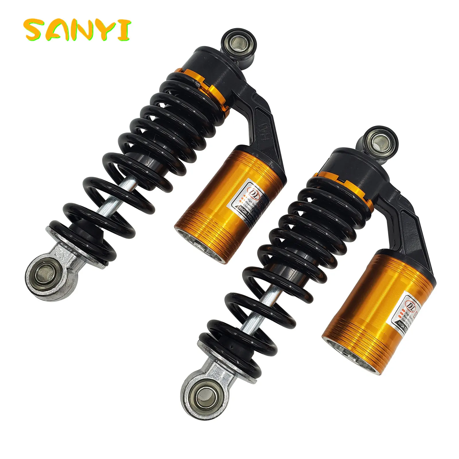 210mm Rear Shock Absorber With Decorative Airbag Rear Damping For Citycoco Electric Scooter China Halei Scooter Accessories