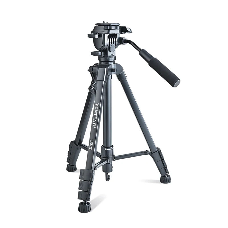 Yunteng VCT-80 SLR camera tripod mobile phone micro-single photo video live photography portable