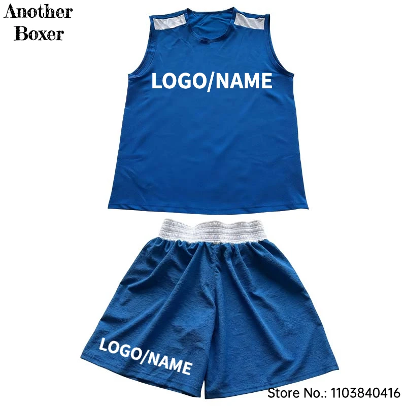 سراويل الملاكمة قميص مخصص الملاكمة التايلاندية السراويل الرجال النساء الاطفال كيك بوكسينغ فنون الدفاع عن النفس ساندا الووشو المصارعة القتال التدريب موحدة #3