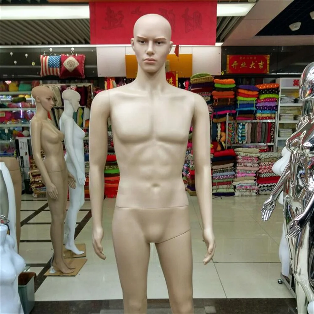 

Full Plastic Torso Mannequin for Display, Male Mannequin, Jewelry, Clothes, Realist Body, Sewing, B260, 183cm