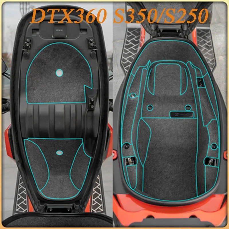 Фото Для мотоциклов KYMCO DTX360, Xciting S350, S250: Модифицированный вкладыш-подушка для багажного отсека/седла, амортизирующий, предотвращающий посторонние шумы