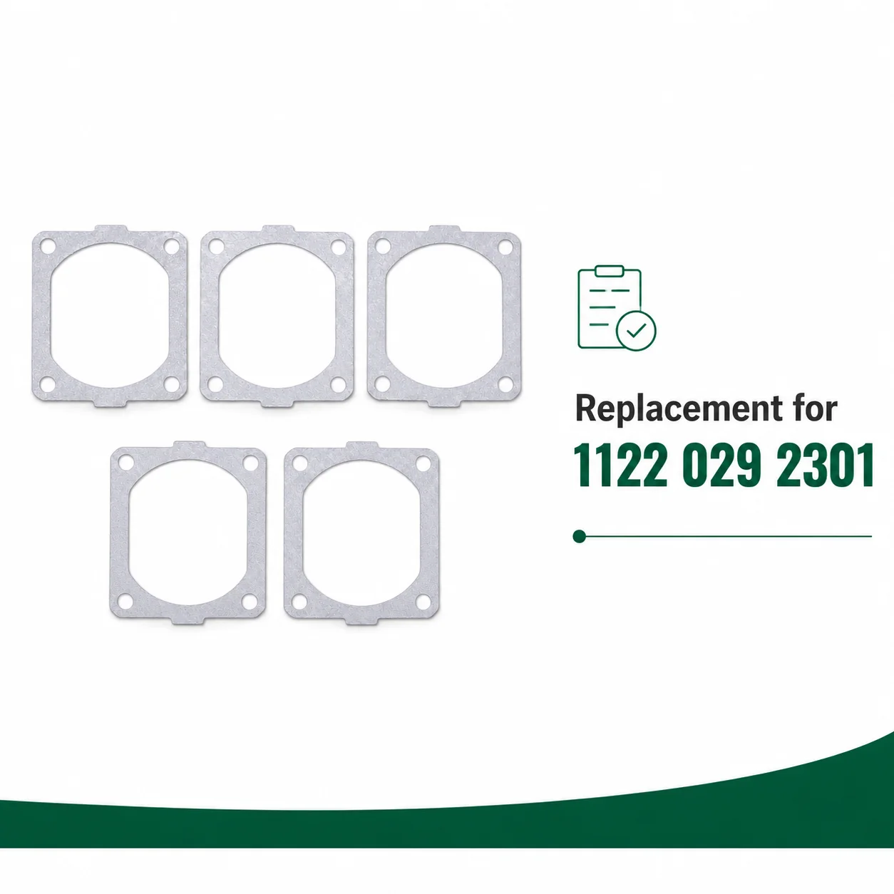 5Pcs Cylinder Gasket Kit Replacement For Stihl MS660 MS650 MS640 066 064 Chainsaw Saw Parts Replaces 1122 029 2301 Accessories