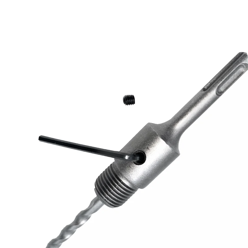 

AEE6-1Set SDS PLUS Concrete Hole Saw Electric Hollow Drill Bit 100Mm 110Mm Cement Stone Wall Air Conditioner Alloy Blade