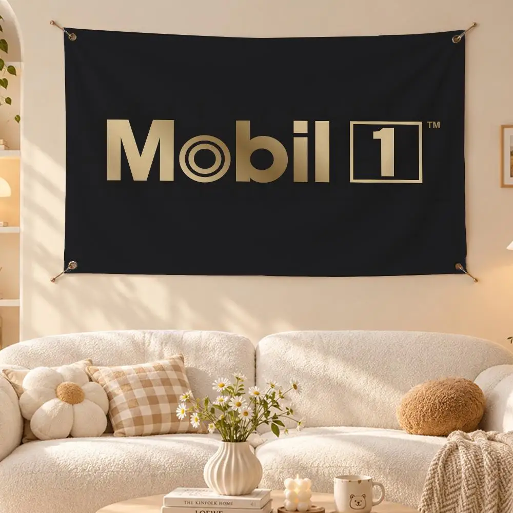 Trusted Brand Mobil 1 Flags Wall Hanging Flag Banner Living Room Bedroom Home Decor HD Fabric Aesthetic