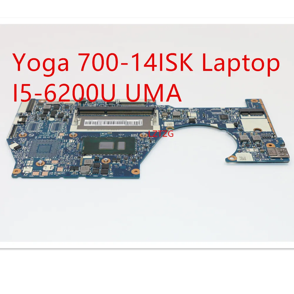 

Motherboard For Lenovo ideapad Yoga 700-14ISK Laptop Mainboard I5-6200U UMA 5B20K41654