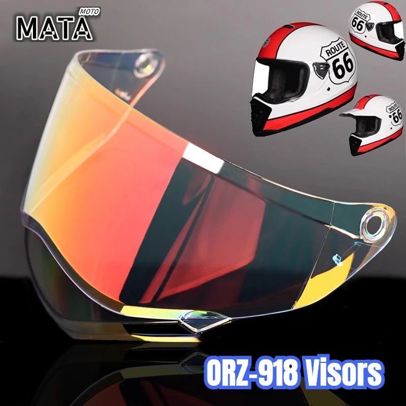 

ORZ-918 Helmet Visors Special Lens Color Black Tea Illusion Sunscreen Helmet Replacement Accessories