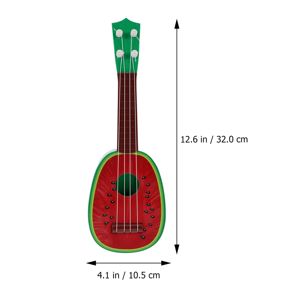 2 pçs música guitarra cordas instrumentos crianças instrumentos musicais de plástico presentes aprendizagem precoce brinquedos guitarra mini brinquedos musicais