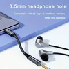 Type C to 3.5mm Headphone Adapter USB-C 3.5 Jack Audio Cable for Huawei P30 Xiaomi Samsung Oneplus Earphone Audio Adapter 5
