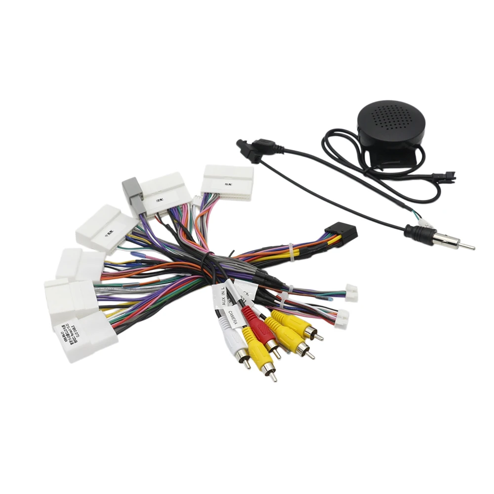 16 Pin CANBUS Decoder Harness for Renault Clio Captur Sandero Duster Arkana Radio Adapter Kit