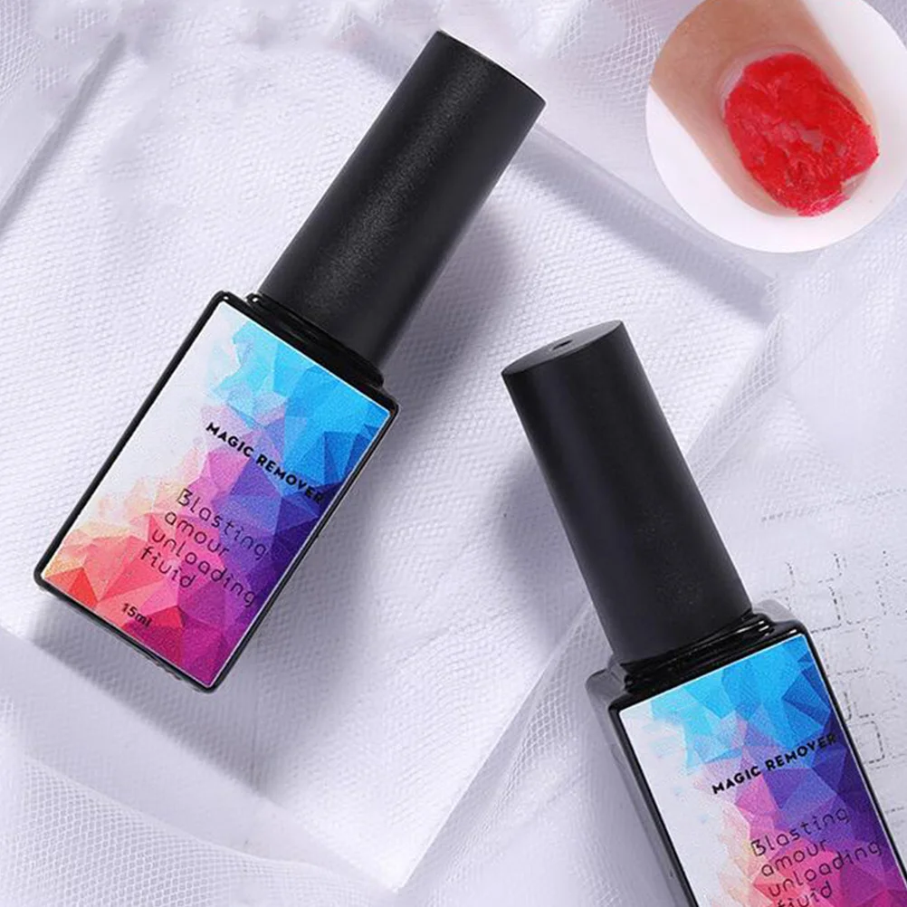 น้ำยาล้างเจล 15 มล. น้ำยาล้างเจลแบบแช่ ปลอดภัย ไม่ทำลายเล็บ อุปกรณ์ทำเล็บ