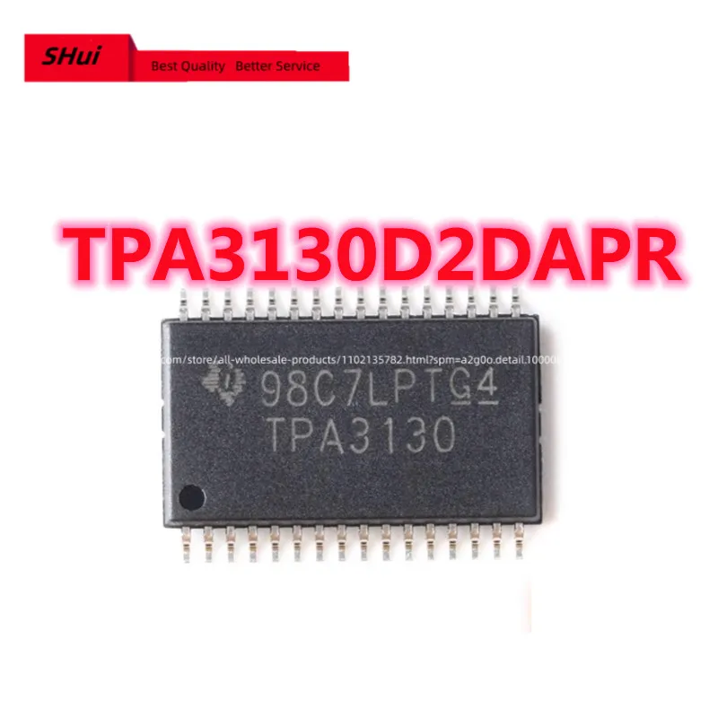 10PCS Class d audio amplifier chip TPA3116D2DADR TPA3118D2DAPR TPA3130D2DAPR TPA3255DDVR
