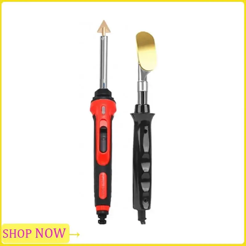 خاص 220 فولت تنعيم الحديد لإصلاح مصد السيارة الساخن دباسة الحديد من آلة لحام البلاستيك الكراك أحذية من الجلد الاتحاد الأوروبي التوصيل