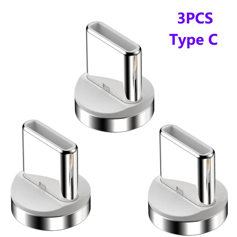 

3Pcs 12th Generation Round Magnetic Cable Plug Micro USB Type C 8 Pin Magnet Connector Dust Plug For iPhone 13 12 Samsung Plug