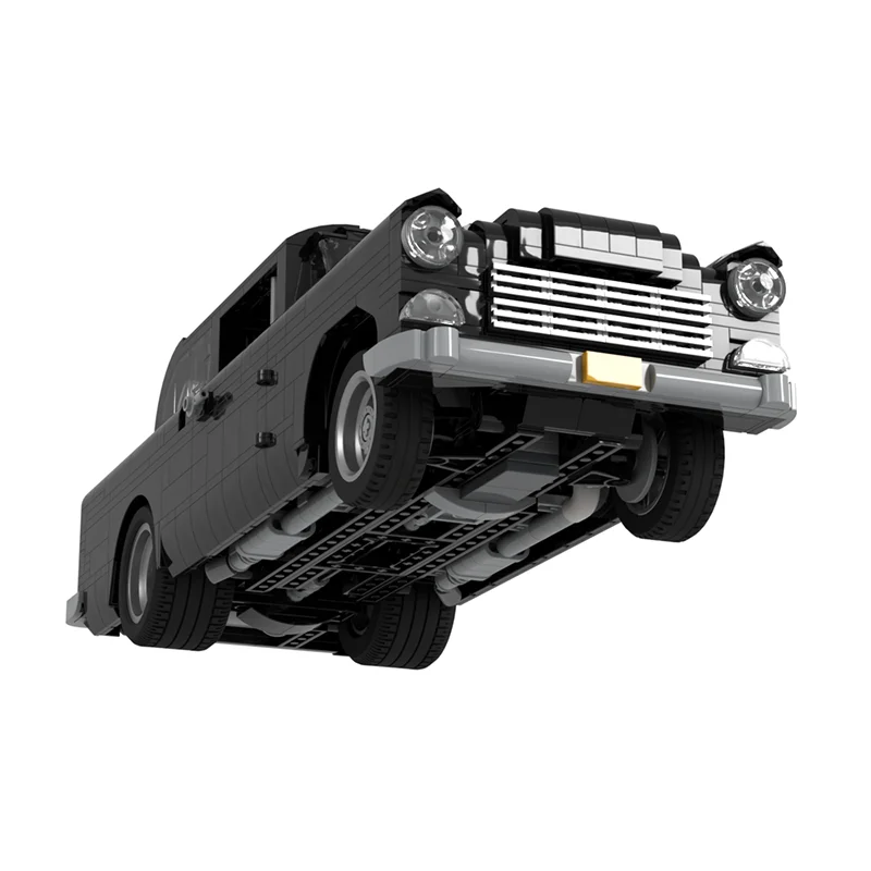 Hot 1479 PCS Elegante Nero Vintage Auto Modulare Building Blocks Modello Per Educazione Del Capretto Display FAI DA TE Giocattolo Di Compleanno Regali Di Natale