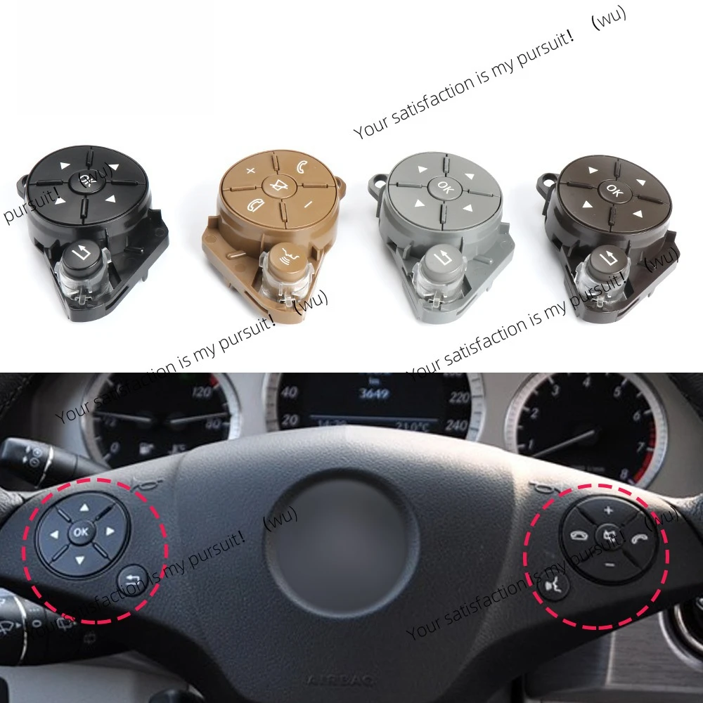 

For Mercedes W204 W207 W212 X204 Car Steering Wheel Buttons Multi-function Switch For Benz GLK C E Class C200 E300 2048210351