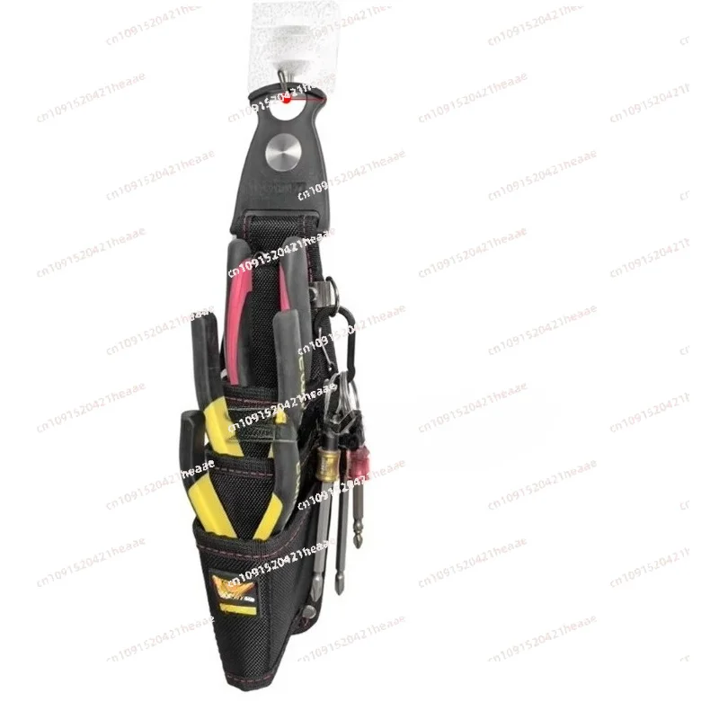 Suitable for   Electrician Waist Bag, Storage Bag  For Screwdriver Pliers Disassembly Multi-function Portable Tool