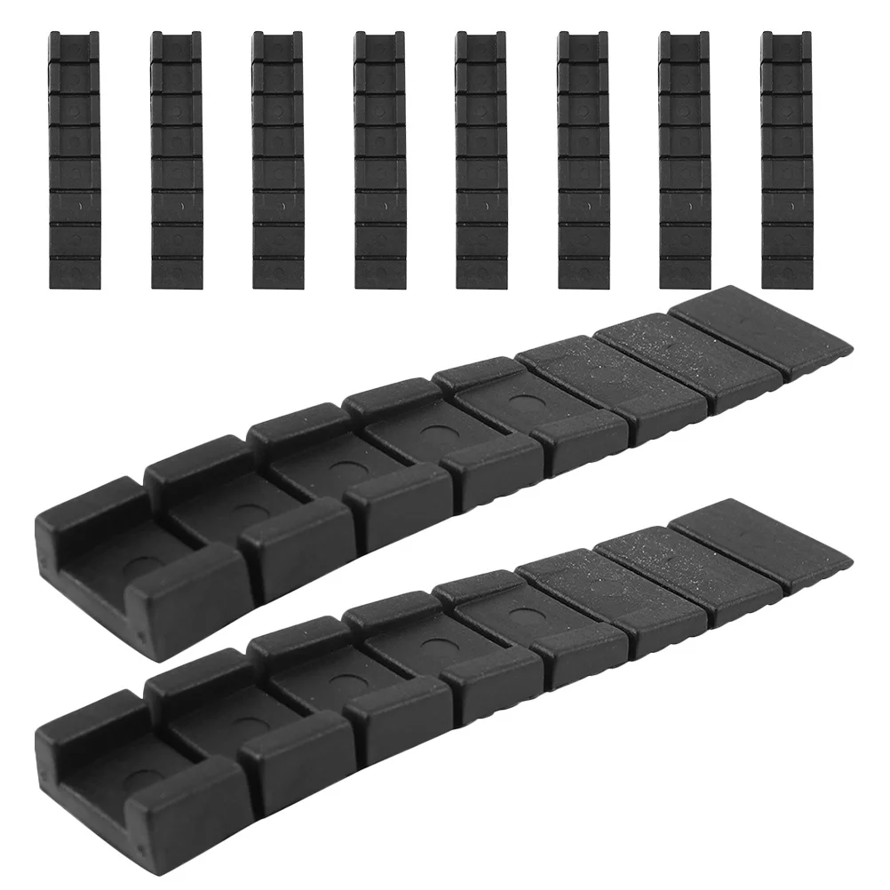 10Pcs Furniture Leveling Pads Plastic Shims Table Leg Levelers Bed Shims Cabinet Floor Protectors Home Improvement