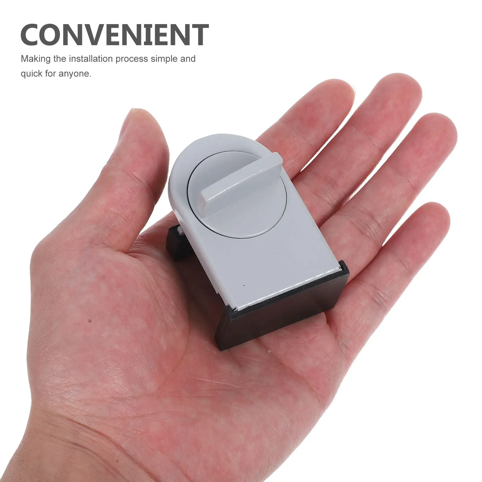 Large Sliding Window Lock Child Proof Window Limiter Sliding Glass Door Safety Lock Metal Security Restrictor for Kids