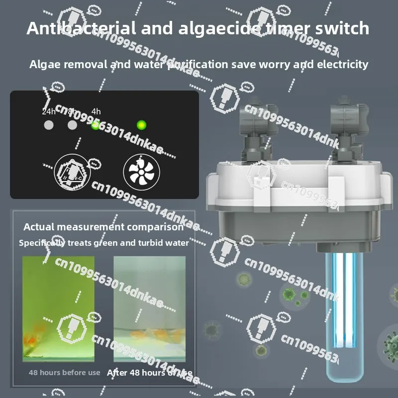 

Фильтр для аквариума Циркуляция очистки воды 3-в-1 Фильтр для травяного резервуара Ведро Система фильтрации аквариума сверхтихая