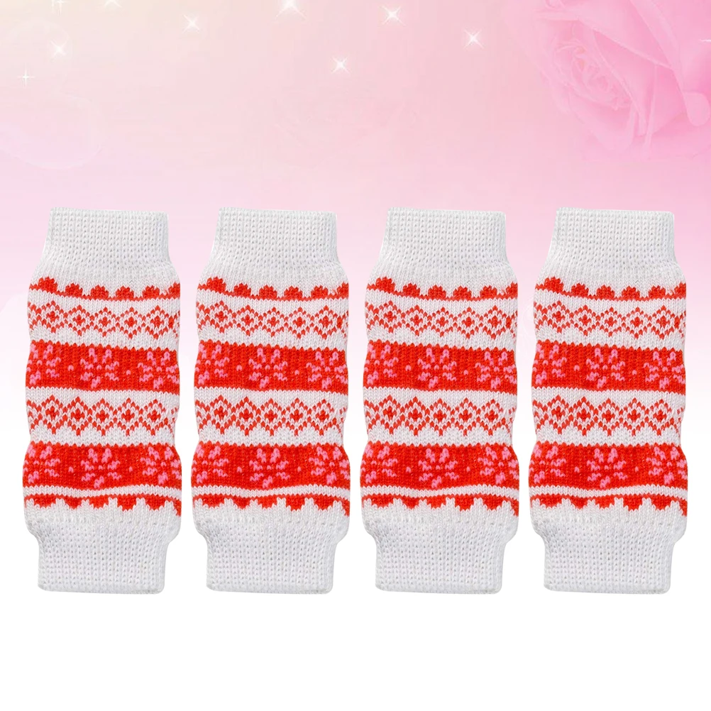 

4pcs Anti-Urine Sleeves For Dogs Premium Material Dirt Proof Warm Knee Protection Pet Cover Comfortable Elastic Fit Dog Leg