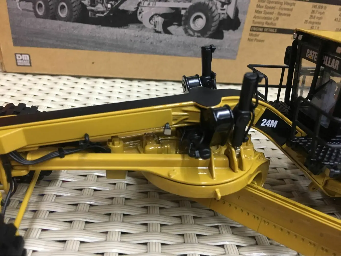 مقياس 1:50 24 متر نموذج سبيكة مولد كهربائي ألعاب هدايا للأطفال # 85264C