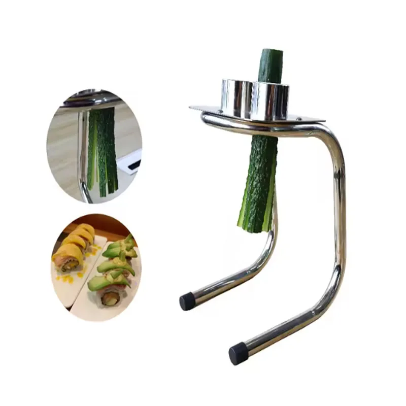 المهنية الخيار إسفين آلة قطع السوشي الخيار سلطة قطع قطع شرائط الخيار