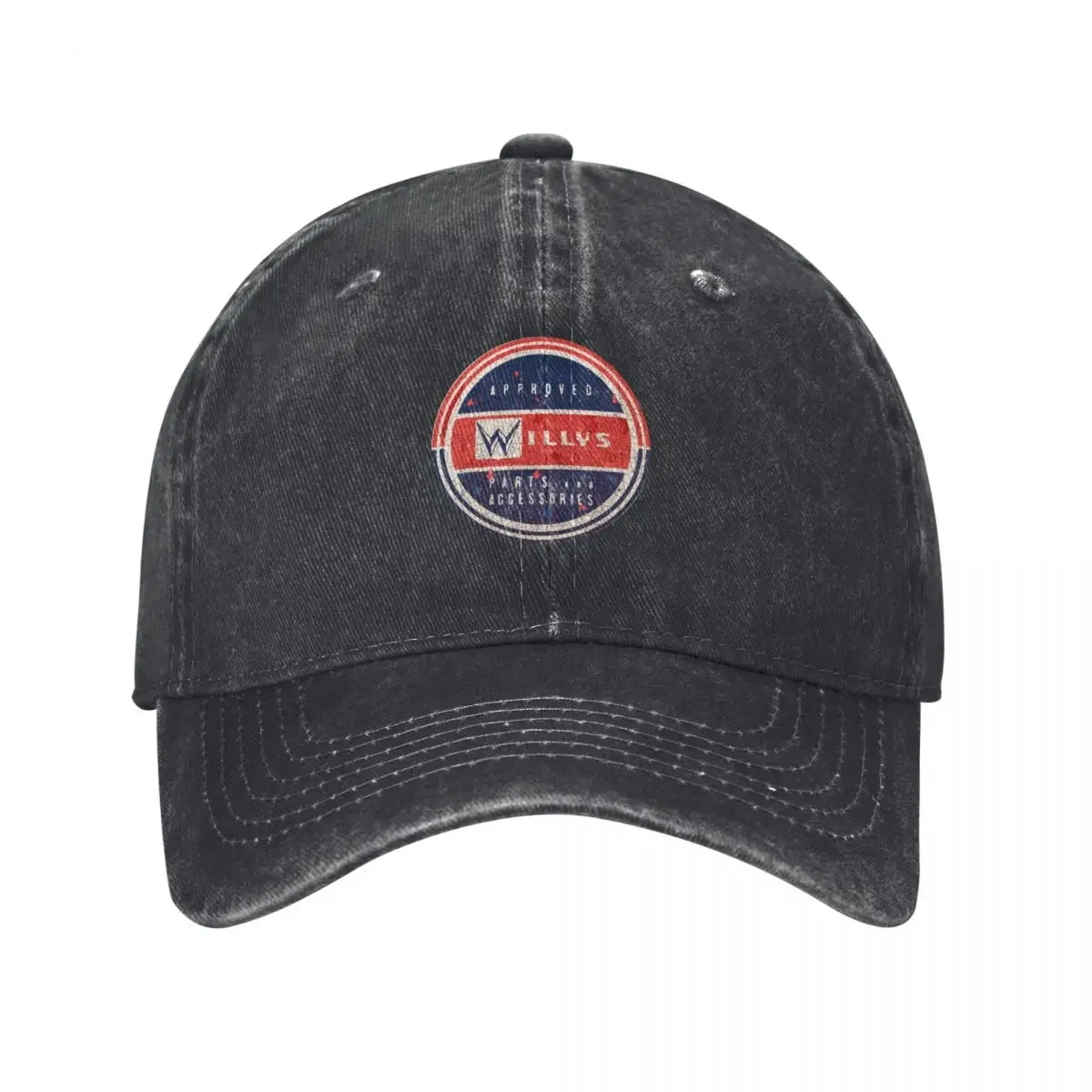 Willys Parts and service sign USA Baseball Cap derby hat Trucker Hat Women's Beach Visor Men's