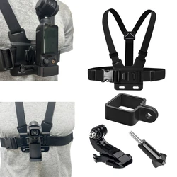 Pocket3 Chest Harness Mount Strap Expansion Adapter Fixed Frame Bracket For DJI OSMO Pocket 3 Action Camera Accessories