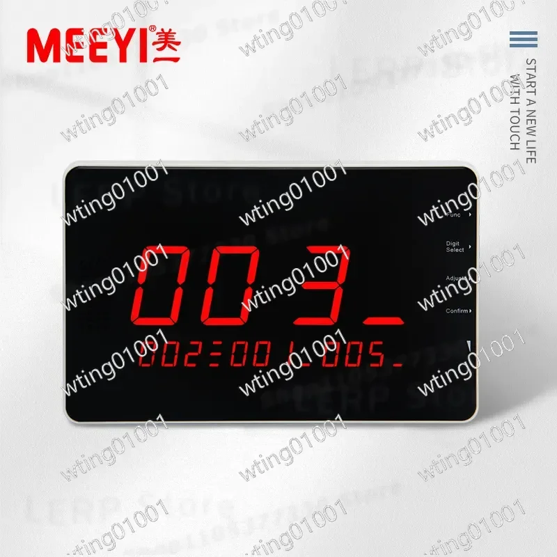 for Meiyi Wireless Calling System Multi Channel Smart Broadcast Device for Restaurant Hotel Internet Cafe Nursing Home