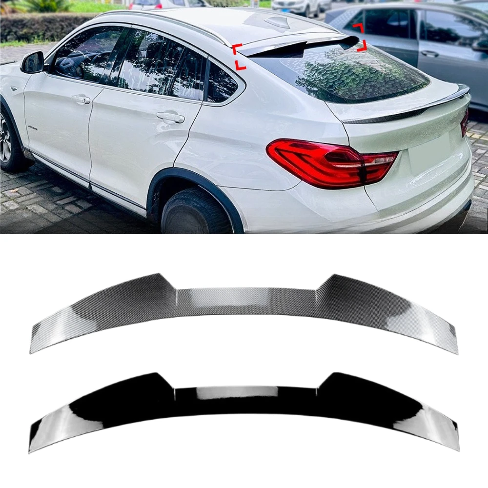

For BMW X4 F26 2014-2018 Blade Style Roof Spoiler Rear Wing Top Lip Aerodynamic Auto Exterior Upgrade Modification Accessories