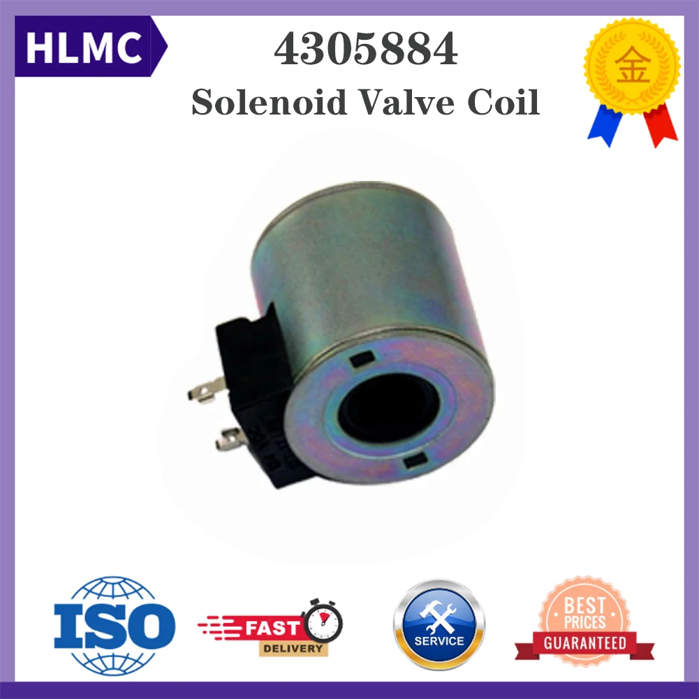 

Construction Machinery Parts 4305884 24DC Solenoid Valve Coil for Excavator Spare Parts Sanhe Smart Excavator HydraForce