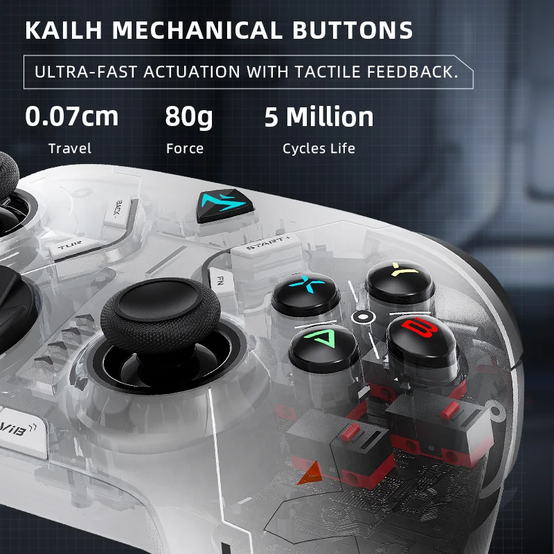 Геймпад MACHENIKE G6 беспроводной для ПК, 2,4 ГГц, Bluetooth