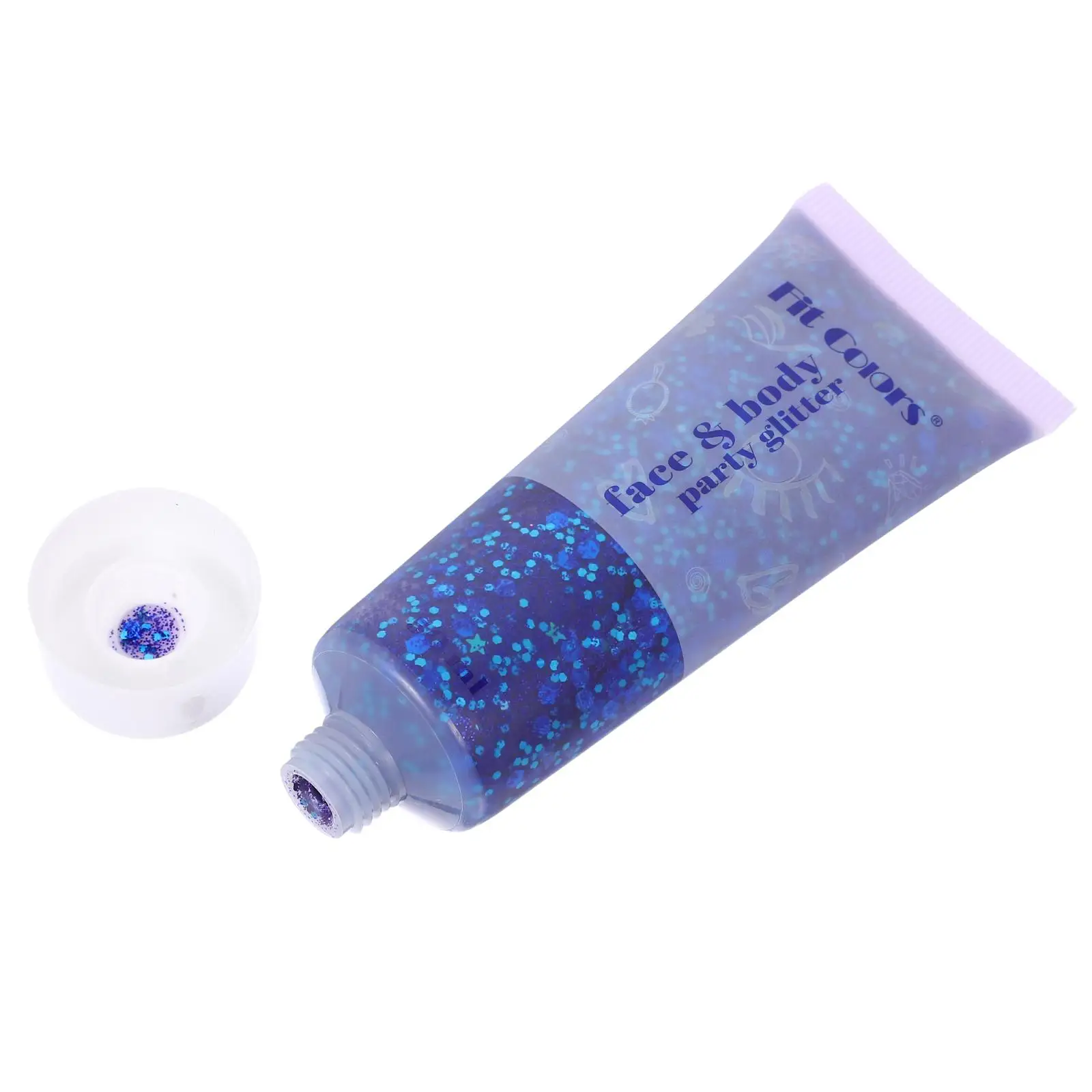 Paillettes pour Gel de poitrine épais, facile à enlever, liquide corporel, Festival, cheveux holographiques