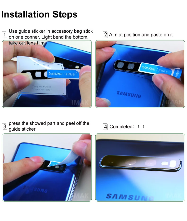 لهواوي استمتع 70X عدسة زجاجية IMAK النسخة السوداء فيلم عدسة زجاجية #4