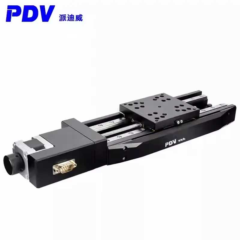 PP170-150 precision linear displacement platform One axis electric displacement platform Electric translation platform sliding p