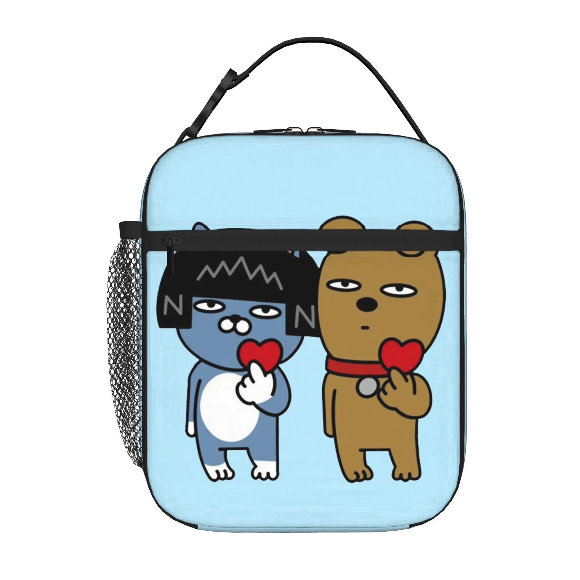 Frodo & Neo Insulated Lunch Bags Large K-Kakao F-Friends  Reusable Thermal Bag Lunch Box Tote School  Outdoor Men Women