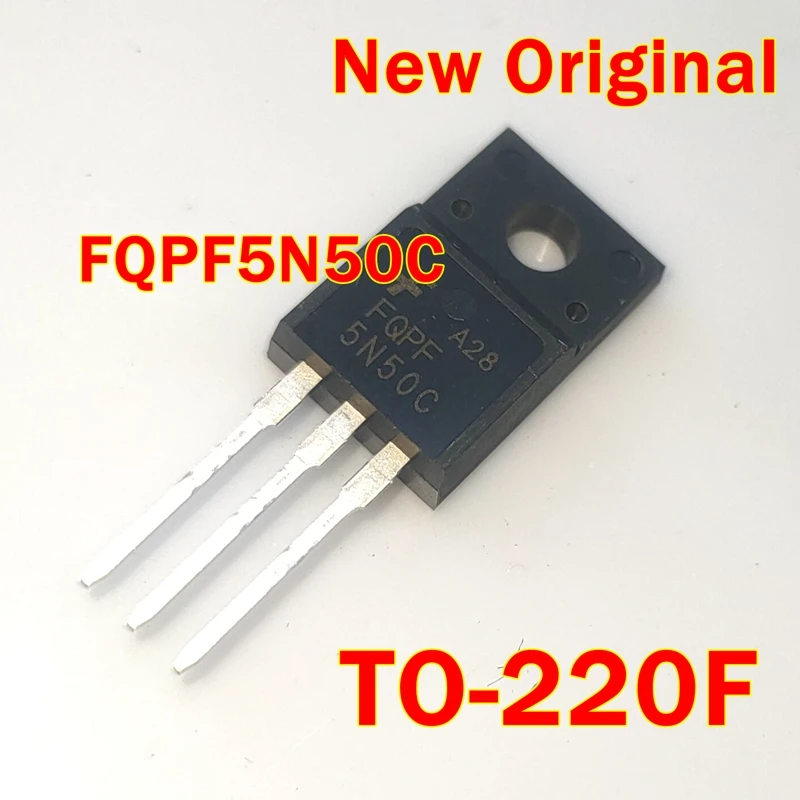 

FQPF5N50C 5N50C TO-220F New Original 500V N-Channel MOSFET