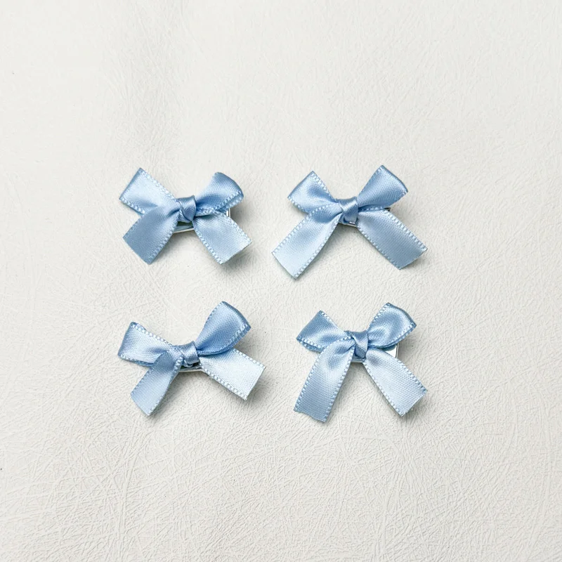 6Pcs/lot Bowknot Hair Clip Fashion Sweet Ballet Cute Girl Barrettes Lace Hairpin Girls Hair Accessories
