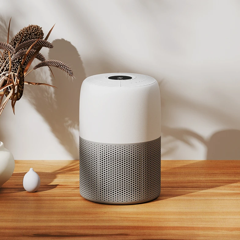 

Электрический очиститель воздуха с фильтром H13 HEPA, вилка стандарта ЕС и США, простое настольное крепление