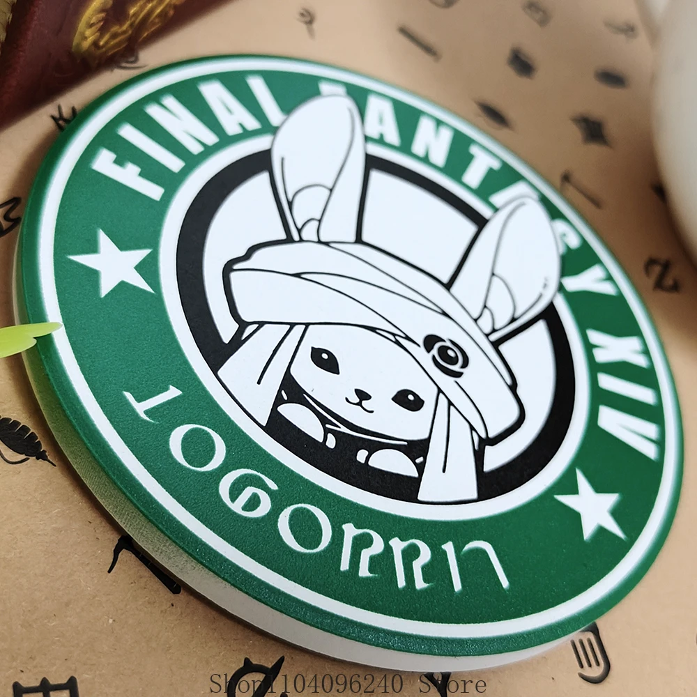 لعبة فاينل فانتسي XIV FF14 Sharlayan أنيمي تأثيري كوب سيراميك الكرتون السيراميك أكواب المياه الزجاج علامة أكواب فنجان القهوة #4