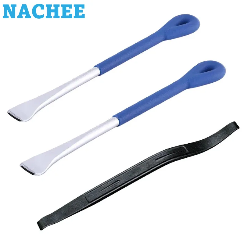 3-piece Set of Tire Pry Bar Pry Tire Motorcycle Maintenance Tire Picking Tool Viscoplastic Handle Crowbar High Hardness