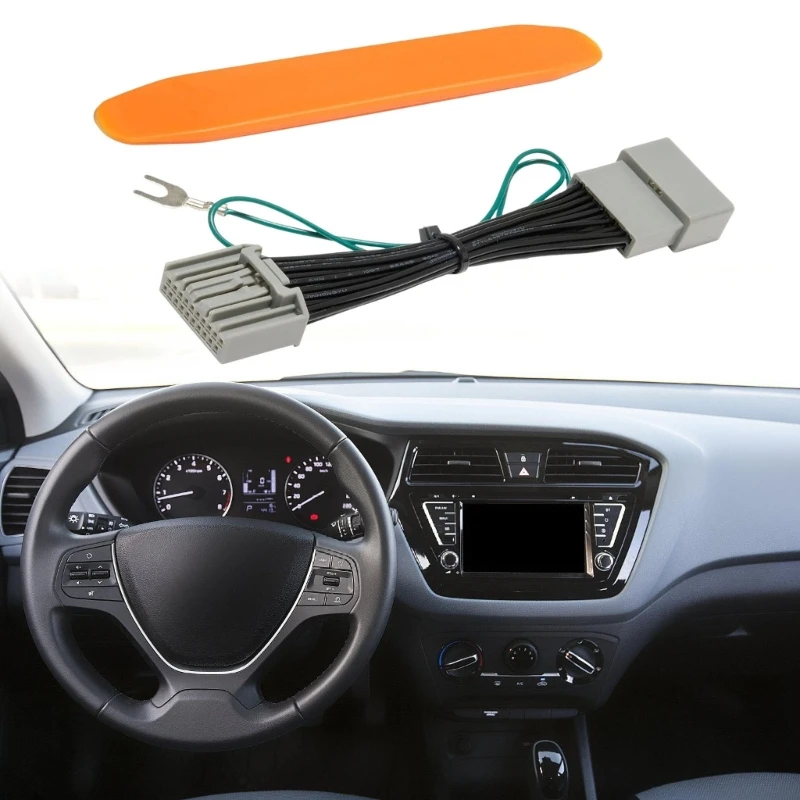 Driving Video Decoding Cable For Vehicle Navigation Systems Allows Viewing While Moving
