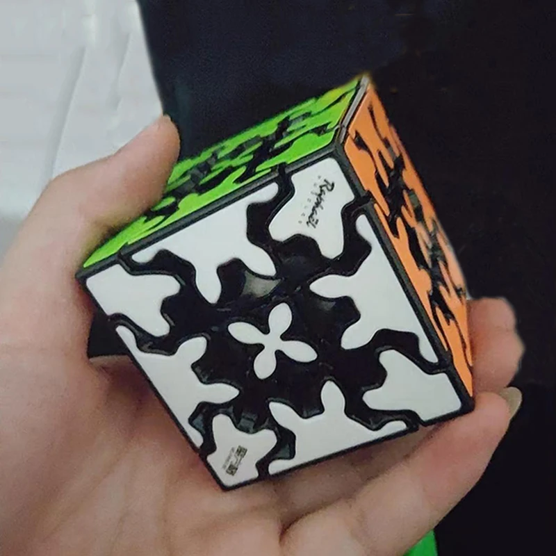 Gear Cube 3x3x3 ลูกบาศก์หมุนลื่น ไม่มีสติกเกอร์ ของเล่นพัฒนาสมองระดับมืออาชีพ สำหรับวัยรุ่น เด็ก และผู้ใหญ่ ของขวัญเสริมพัฒนาการ