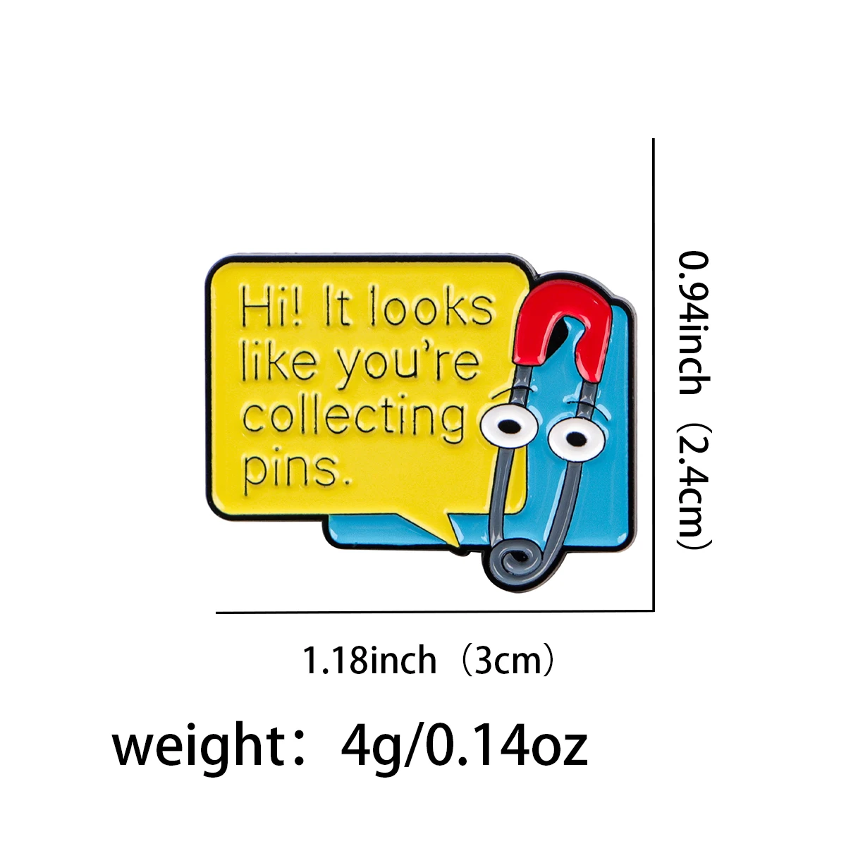 Emaille-Anstecknadel Cartoon-Katze Brosche Abzeichen für Rucksack Kleidung Gemischte Zitate Accessoires Kleiner Schmuck Geschenke für Freunde – Detail 6